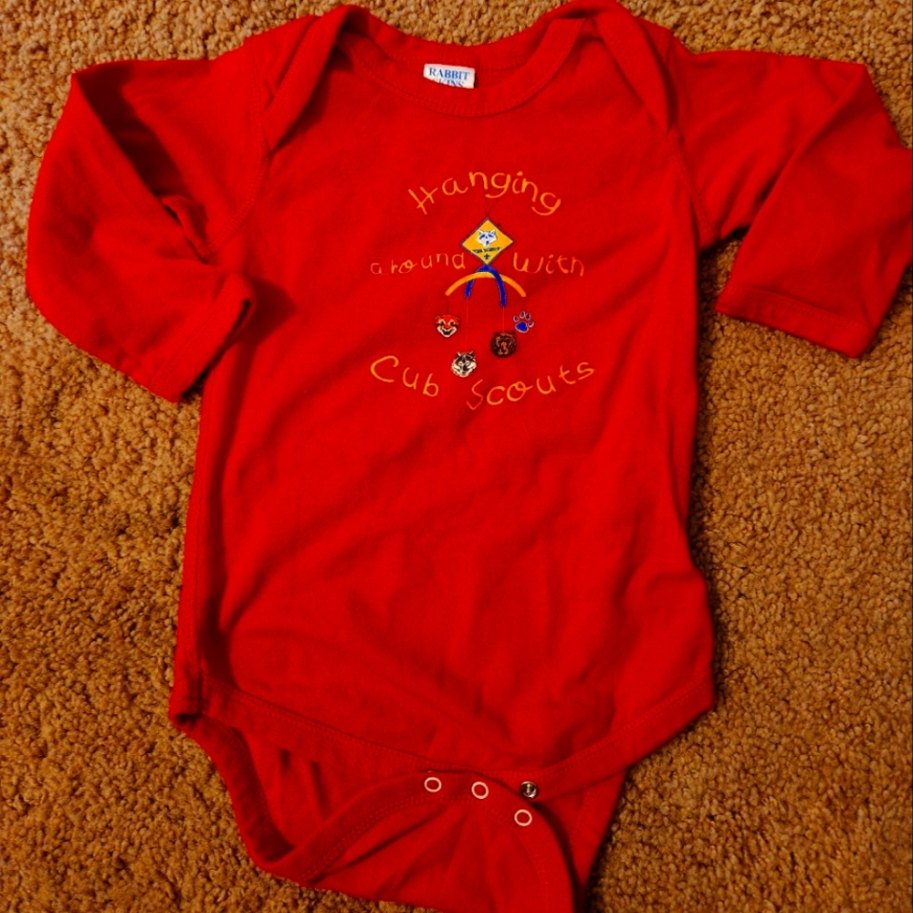 Cub Scout onesie